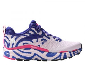 נעלי ריצת שטח דה נורת פיס לנשים The North Face Vectiv Enduris II Elvira Pack - לבן  כחול  אדום