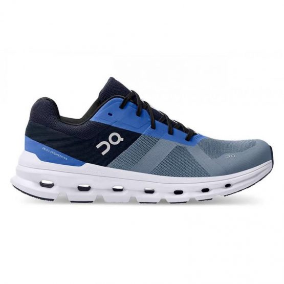 נעלי ריצה און לגברים On Running Cloudrunner - אפור כהה/כחול