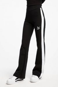 מכנסיים ארוכים פומה לנשים PUMA Flared Pants - שחור