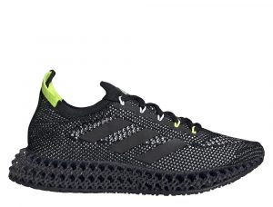 נעלי ריצה אדידס לגברים Adidas 4DFWD - שחור/צהוב