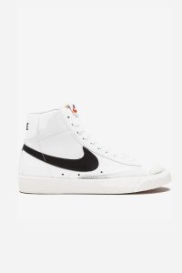 נעלי סניקרס נייק לגברים Nike Blazer Mid 77 - לבן/שחור