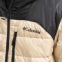 ג'קט ומעיל קולומביה לגברים Columbia Down Hooded Jacket - בז'/שחור