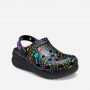 כפכפי Crocs לנשים Crocs Classic Disco Dance Party - שחור/צבעוני