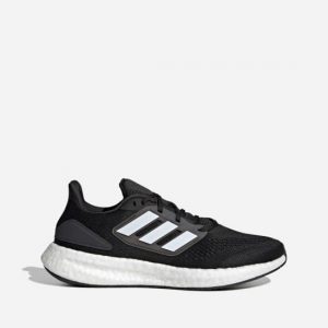 נעלי ריצה אדידס לגברים Adidas Pureboost 22 - שחור/לבן