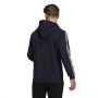 סווטשירט אדידס לגברים Adidas BIG LOGO HOODIE - שחור