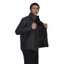 ג'קט ומעיל אדידס לגברים Adidas Basic 3 Stripes Insulated Jacket - שחור