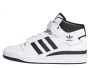 נעלי סניקרס אדידס לגברים Adidas Originals Forum Mid - שחור/לבן