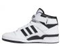 נעלי סניקרס אדידס לגברים Adidas Originals Forum Mid - שחור/לבן