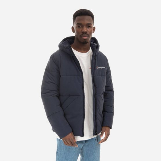 ג'קט ומעיל צ'מפיון לגברים Champion Hooded Jacket - כחול