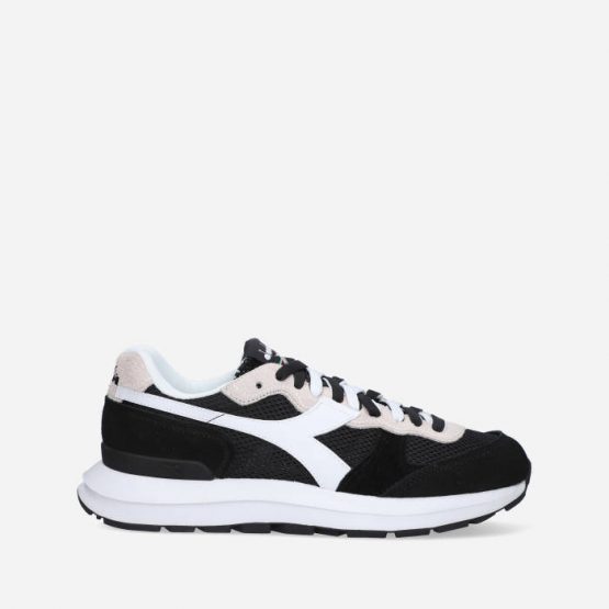 נעלי סניקרס דיאדורה לגברים Diadora Kmaro Suede Mesh - שחור