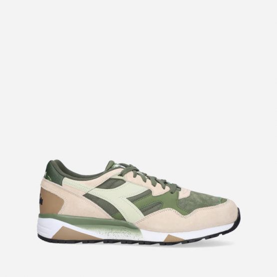 נעלי סניקרס דיאדורה לגברים Diadora N9002 - בז/ירוק