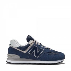 נעלי סניקרס ניו באלאנס לגברים New Balance ML574 - כחול כהה/אפור