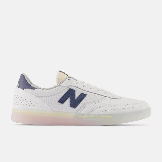 נעלי סניקרס ניו באלאנס לגברים New Balance Numeric 440 - לבן/ כחול