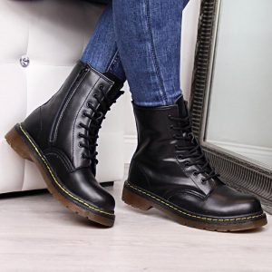 מגפי Filippo לנשים Filippo leather boots  - שחור