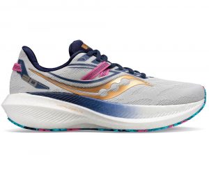 נעלי ריצה סאקוני לנשים Saucony TRIUMPH 20 - אפור בהיר/צבעוני
