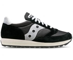 נעלי סניקרס סאקוני לגברים Saucony JAZZ 81 - שחור/לבן