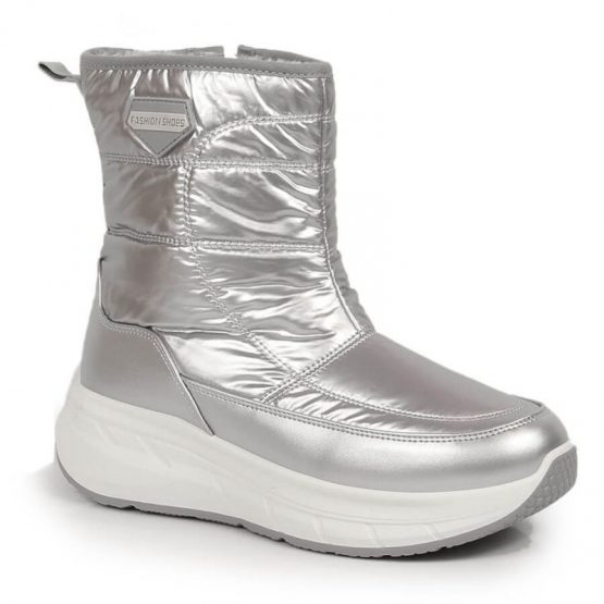 מגפי Filippo לנשים Filippo sports boots with a zipper  - כסף