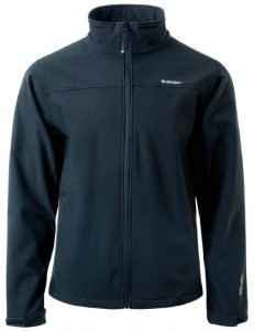 ג'קט ומעיל HI-TEC לגברים HI-TEC LINGEN  SOFTSHELL - שחור