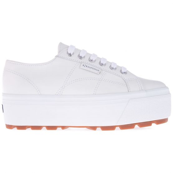 נעלי סניקרס סופרגה לנשים Superga TANK NAPPA - לבן