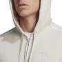 סווטשירט אדידס לגברים Adidas Fullzip Hoody - בז'