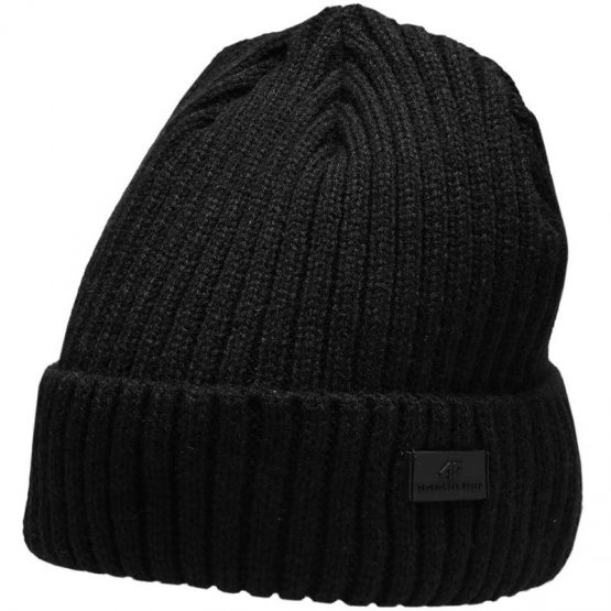 כובע פור אף לגברים 4F WINTER HAT - שחור