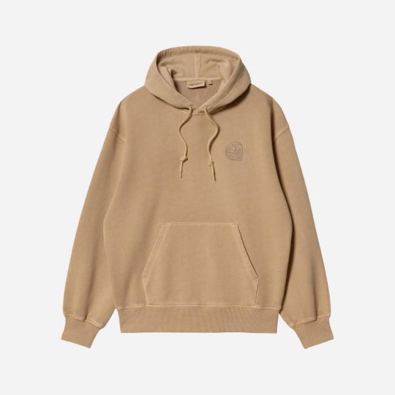 סווטשירט קארהארט לנשים Carhartt WIP Hooded Verse C Sweat - חום