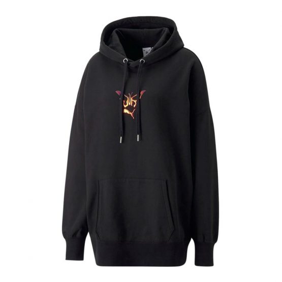 סווטשירט פומה לנשים PUMA DUA LIPA OVERSIZED HOODIE - שחור