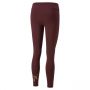 טייץ פומה לנשים PUMA Ess Metallic Leggins - אדום