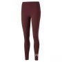 טייץ פומה לנשים PUMA Ess Metallic Leggins - אדום
