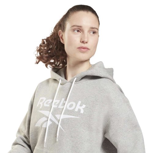 Sudadera Reebok Identity Logo French Terry Digital Glow Mujer