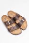 כפכפי בירקנשטוק לגברים Birkenstock Arizona Soft Footbed - חום