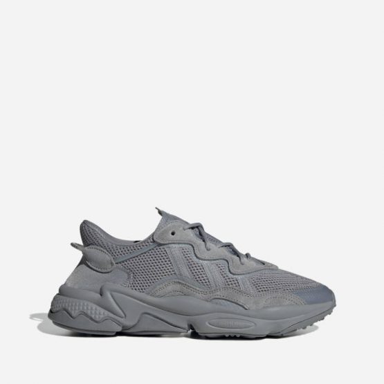 נעלי סניקרס אדידס לגברים Adidas Originals Ozweego - אפור כהה