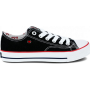 נעלי סניקרס Lee cooper לנשים Lee cooper SNEAKERS - שחור/לבן