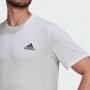 חולצת טי שירט אדידס לגברים Adidas Aeroready Designed For Movet Tee - לבן