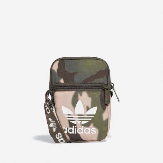 תיק אדידס לגברים Adidas Originals Camo Fest Bag - ירוק