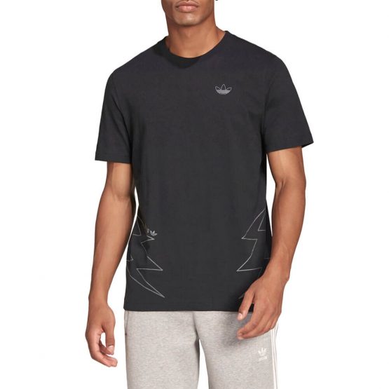 חולצת טי שירט אדידס לגברים Adidas Sprt Lightning - שחור