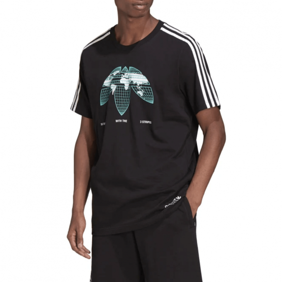 חולצת טי שירט אדידס לגברים Adidas United Tee - שחור