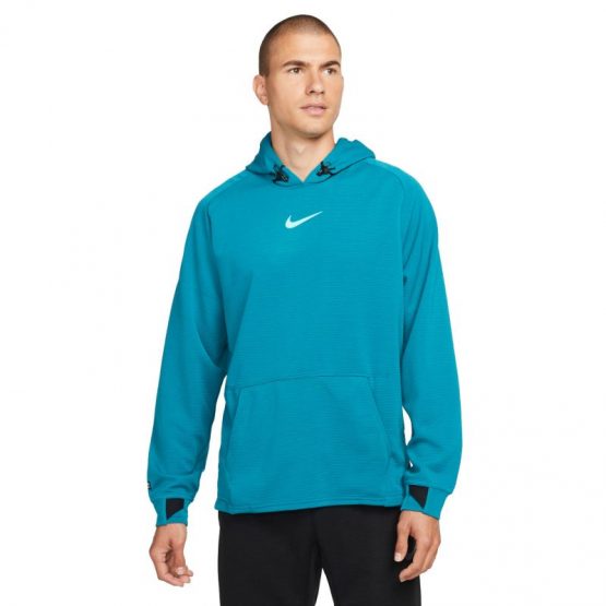 סווטשירט נייק לגברים Nike Hooded sweatshirt PRO - כחול