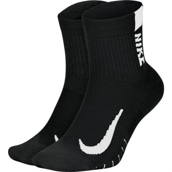 גרב נייק לגברים Nike Multiplier Running Ankle 2 Pair - שחור