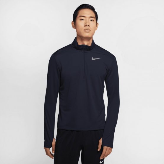 סווטשירט נייק לגברים Nike Pacer Navy - כחול