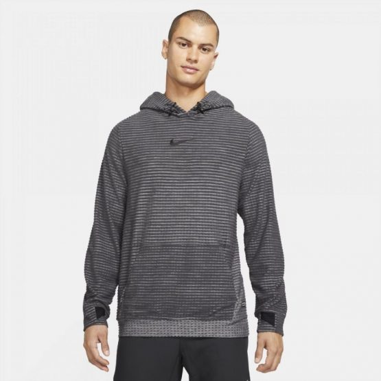 סווטשירט נייק לגברים Nike Pro Therma-FIT ADV - אפור כהה