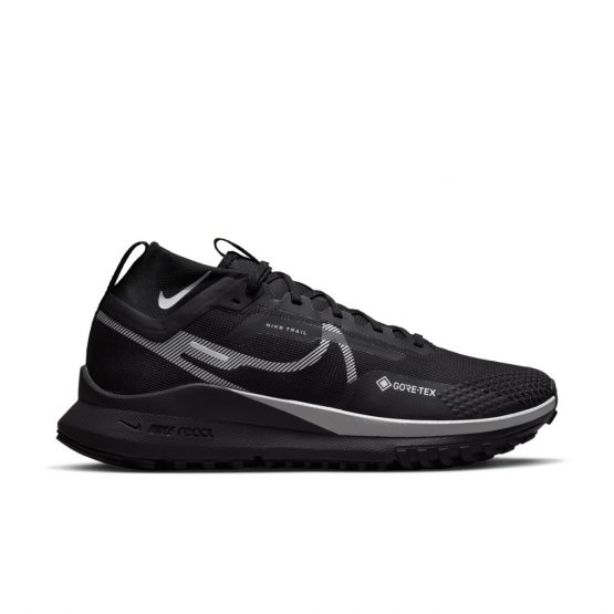 נעלי ריצת שטח נייק לגברים Nike React Pegasus Trail 4 Goretex - שחור