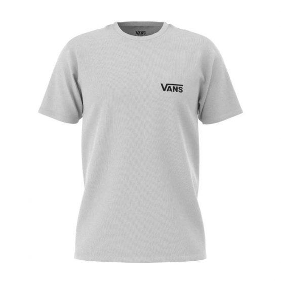 חולצת טי שירט ואנס לגברים Vans LEFT CHEST LOGO - אפור