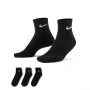 גרב נייק לגברים Nike Everyday Cushioned 3PCS - שחור