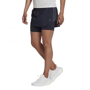 טייץ אדידס לנשים Adidas Run Icons 3-Stripes Skort - שחור