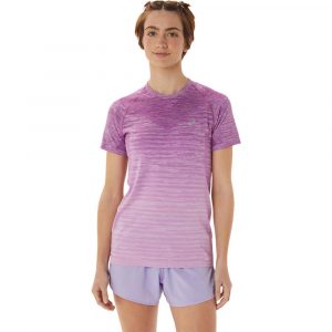 חולצת טי שירט אסיקס לנשים Asics Seamless Top - סגול
