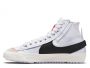 נעלי סניקרס נייק לנשים Nike Blazer Mid '77 Jumbo - לבן/כתום