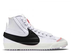 נעלי סניקרס נייק לנשים Nike Blazer Mid '77 Jumbo - לבן/כתום