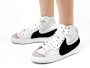 נעלי סניקרס נייק לנשים Nike Blazer Mid '77 Jumbo - לבן/כתום