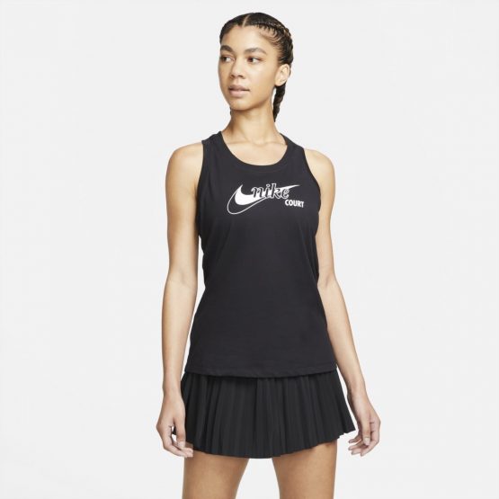 גופיה קצרה נייק לנשים Nike Court Drifit - שחור
